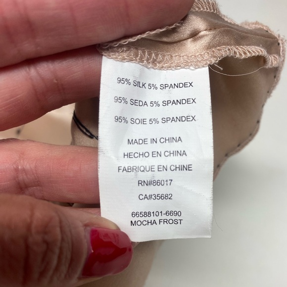 Vintage Bebe silk sequined camisole - Picture 8 of 10